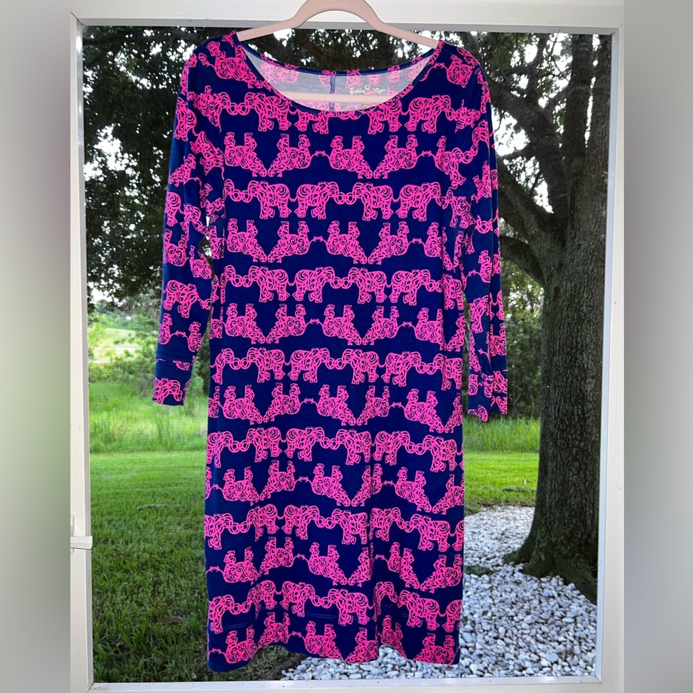 Lilly Pulitzer Marlowe Elephant Dress
